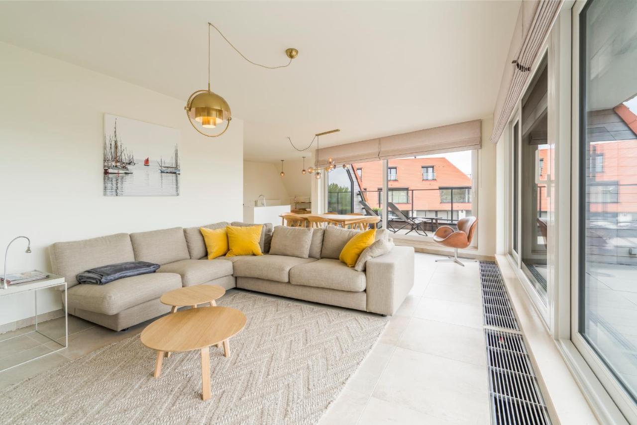 Renewed Comfort Duplex W 2 Terraces Nearby Marina Apartment Нюпорт Екстериор снимка