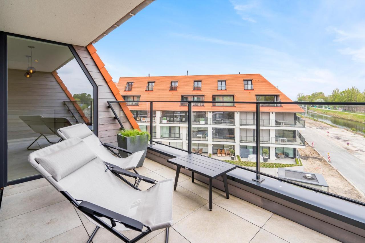 Renewed Comfort Duplex W 2 Terraces Nearby Marina Apartment Нюпорт Екстериор снимка